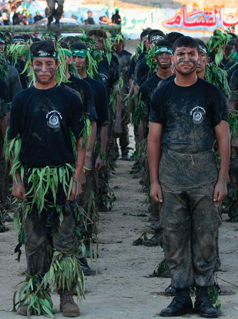 hamas demonstrators